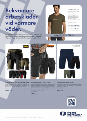 Fronta Workwear Shorts Tshirt